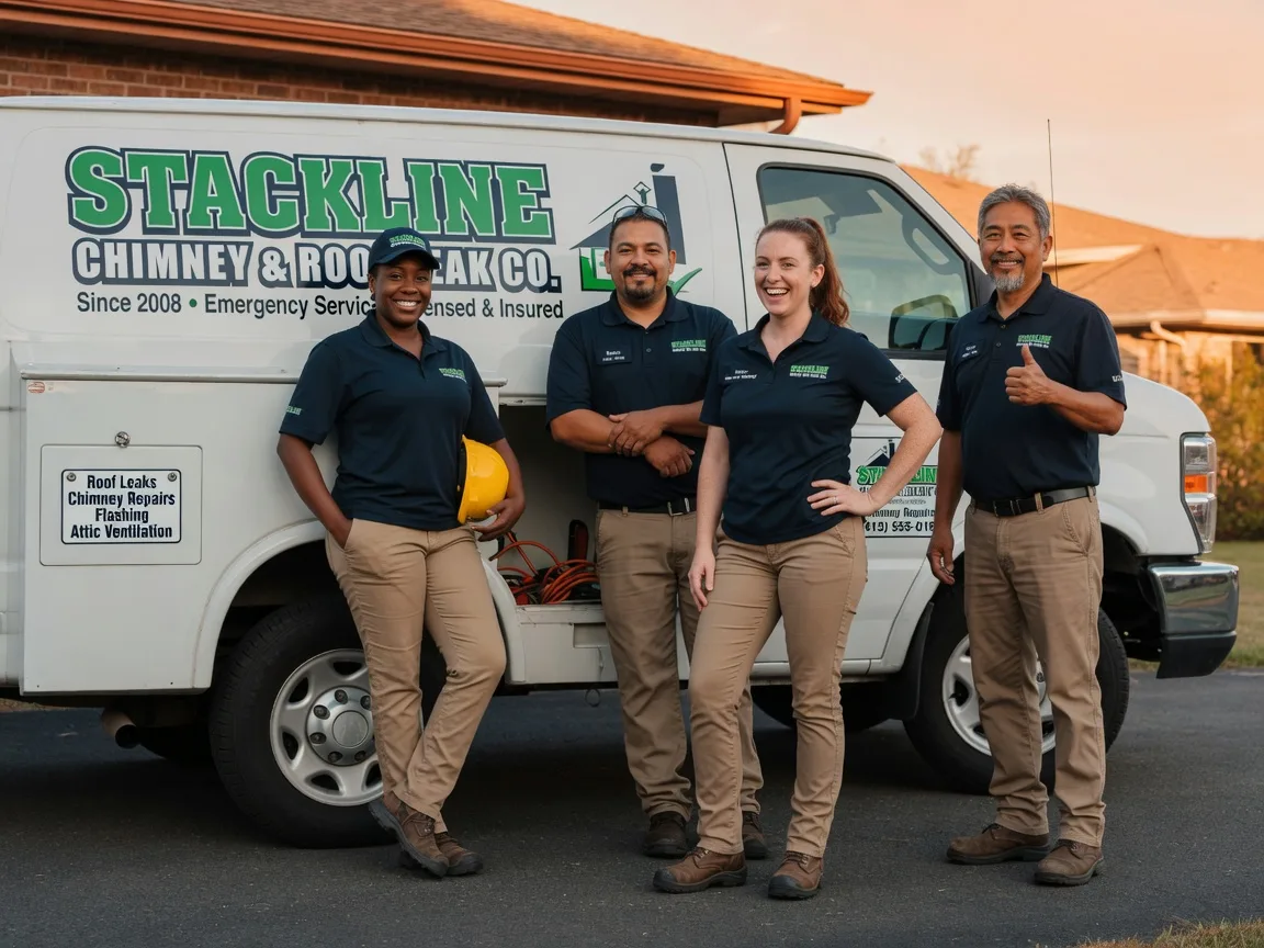 Chimney flashing repair company in Maxbass, ND
